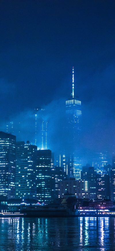 Fond d'écran iPhone The Lights Of New York 4k