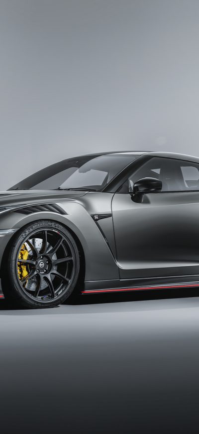 Fond d'écran iPhone Grey Nissan Gtr 2020 4k