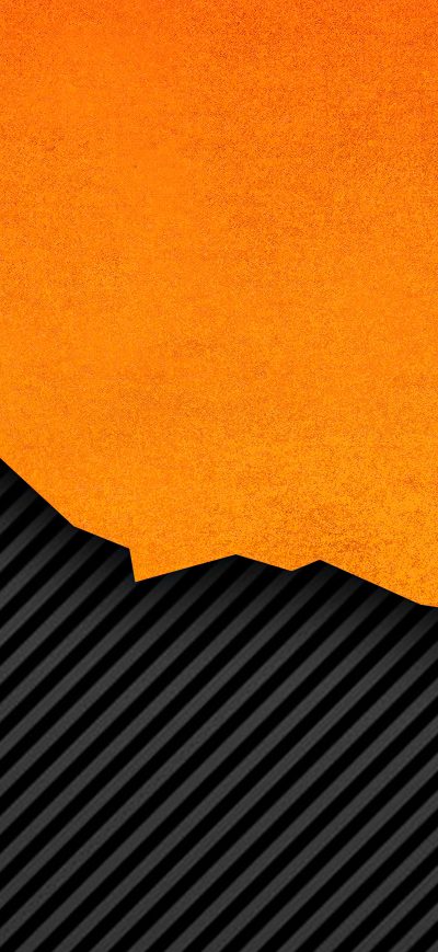 Fond d'écran iPhone Orange Lines Abstract Pattern 4k