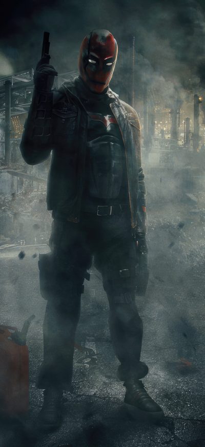 Fond d'écran iPhone Red Hood The Fallen 4k