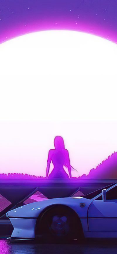 Fond d'écran Falling Away 4k sur iPhone