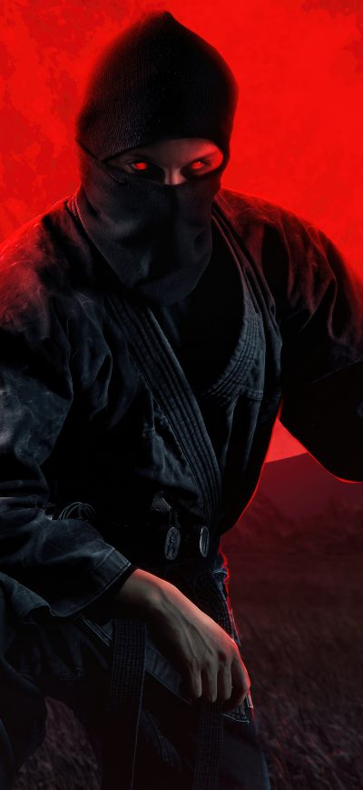 Fond d'écran iPhone Samurai Red Master Of The Blade