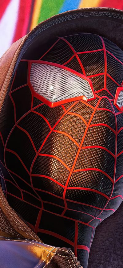 Fond d'écran iPhone Miles Morales Ps5 2020 4k