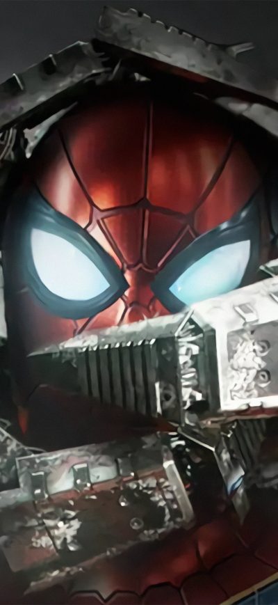 Fond d'écran iPhone Doctor Octopus Vs Iron Spidey