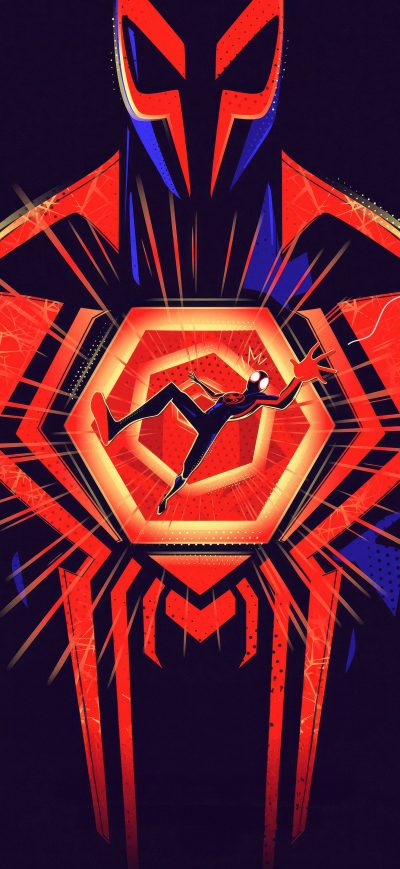 Fond d'écran iPhone The Spider Man 2099 5k