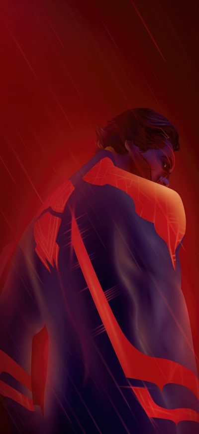 Fond d'écran iPhone Defending The City Spider Man 2099
