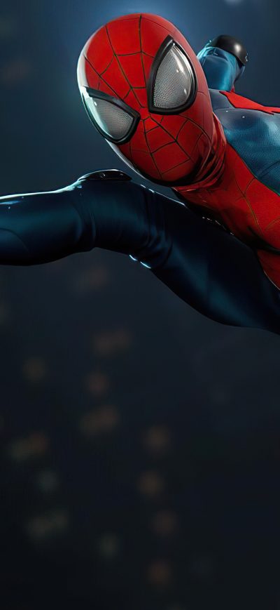Fond d'écran iPhone Spiderman Remastered 4k