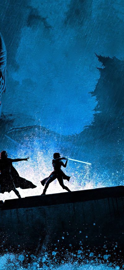 Fond d'écran iPhone Star Wars The Rise Of Skywalker 5k