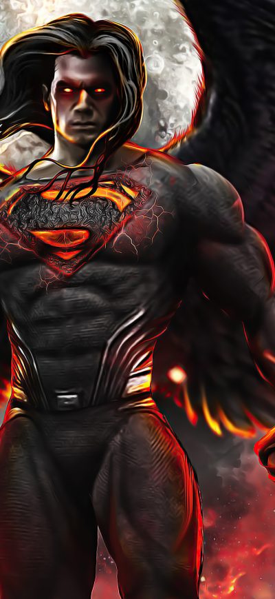 Fond d'écran iPhone Devil Superman