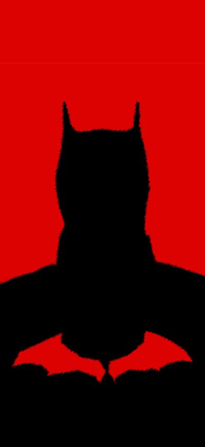 Fond d'écran iPhone The Batman Minimal 5k