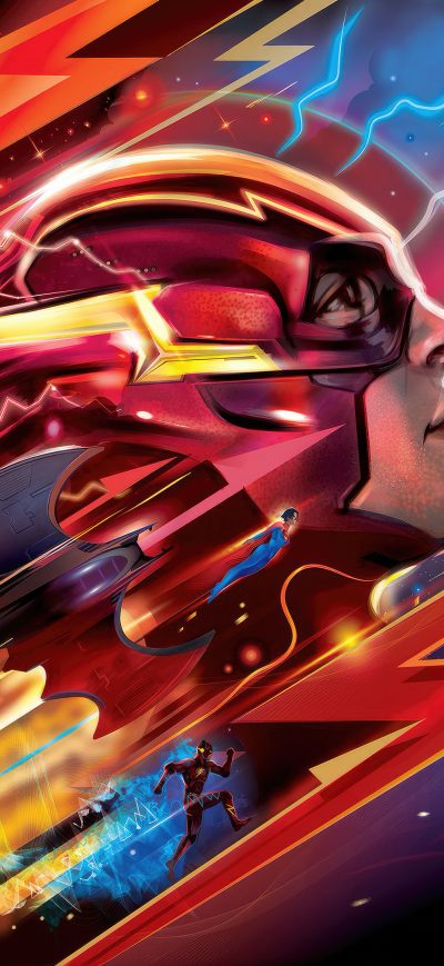 Fond d'écran iPhone The Flash Movie Official Poster 4k