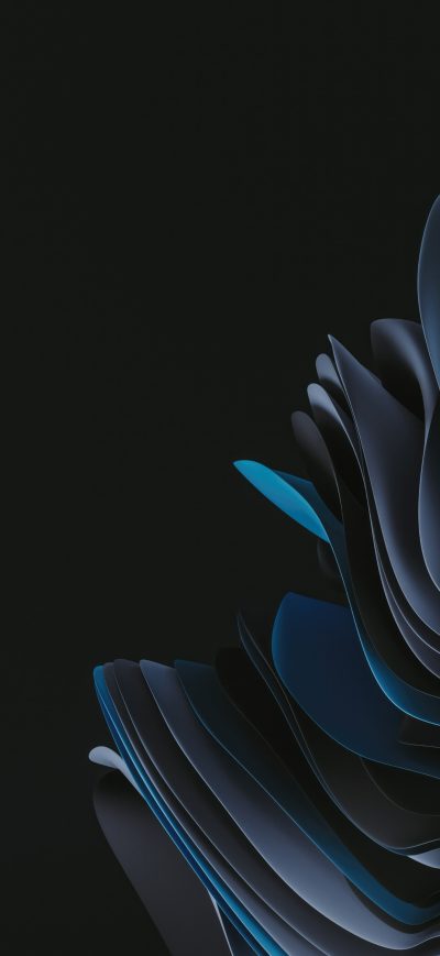 Fond d'écran iPhone Windows 11 Blue 5k