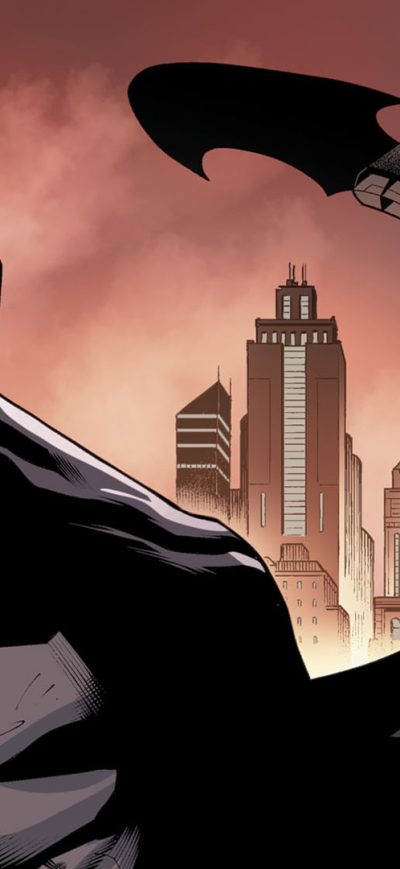 Fond d'écran iPhone Batman Batwing DC Comics Art