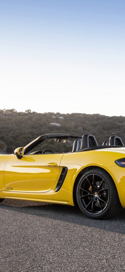 Fond d'écran iPhone Porsche 718 Boxster Gts 4k