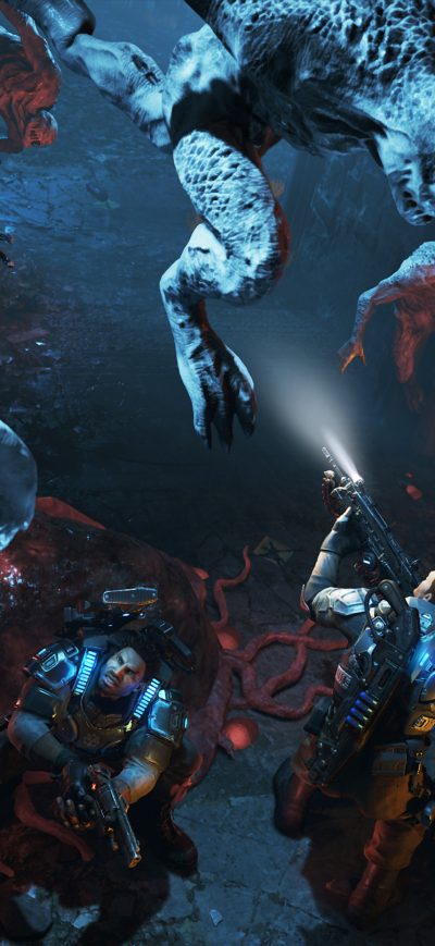 Fond d'écran iPhone Gears Of War 4 Church Swarm