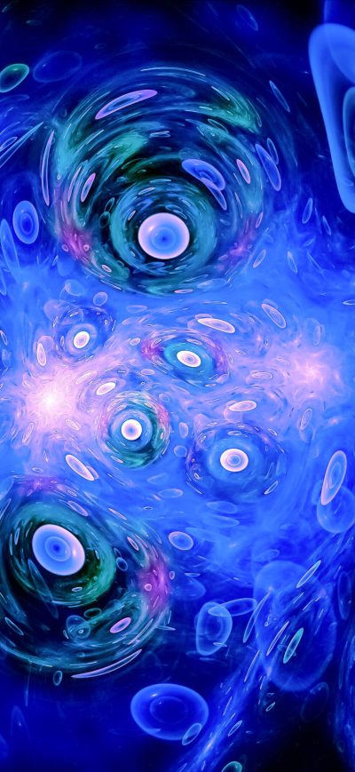 Fond d'écran iPhone 4k Fractal Digital Art