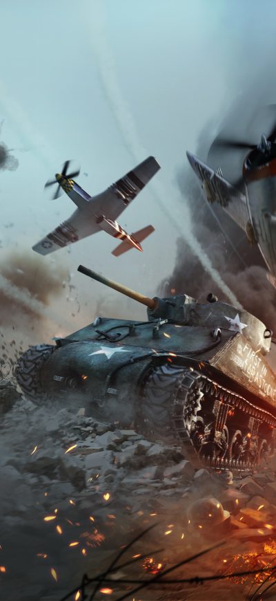 Fond d'écran iPhone War Thunder 5k 2017