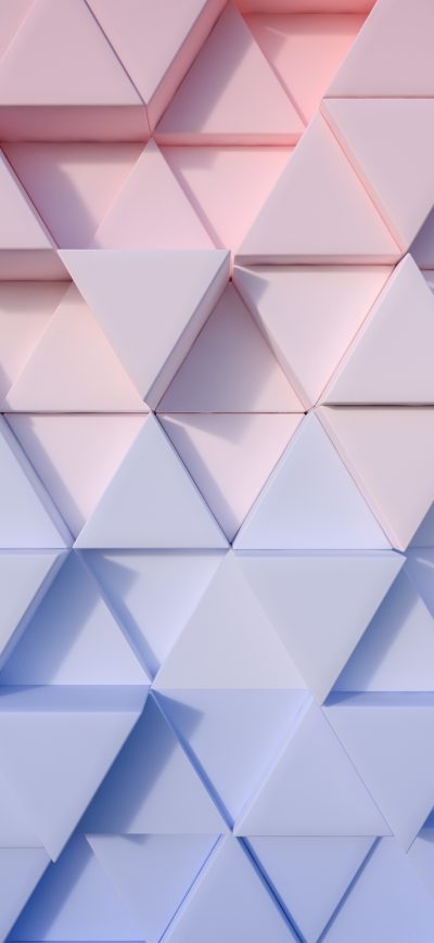 Fond d'écran iPhone Triangle Pastel 3d 4k