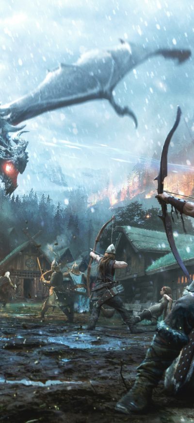 Fond d'écran iPhone The Elder Scrolls Video Game 4k