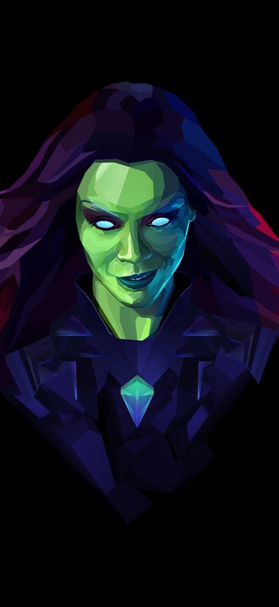 Fond d'écran iPhone Gamora Digital Art