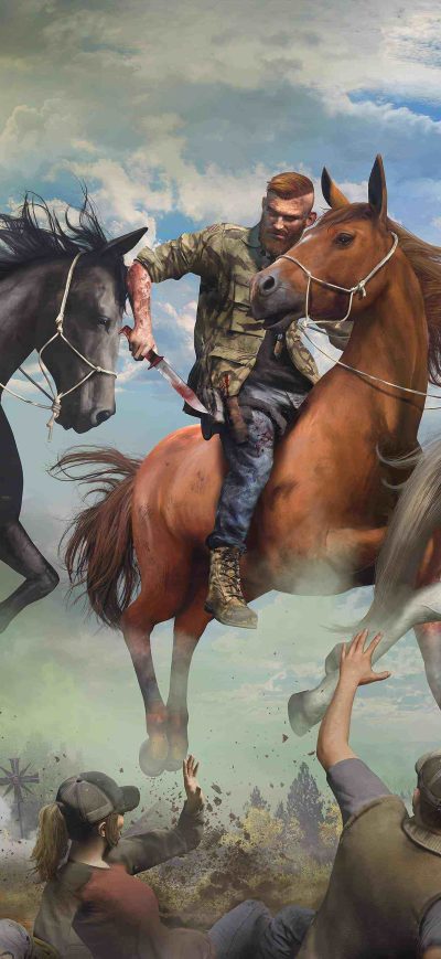 Fond d'écran iPhone Far Cry 5 Official Artwork 4k