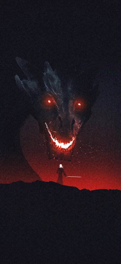 Fond d'écran iPhone Dragon Game Of Thrones 10k Artwork
