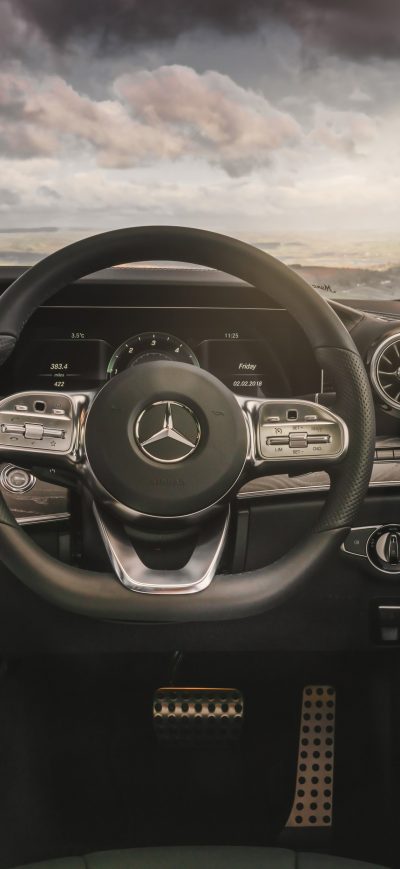 Fond d'écran iPhone Mercedes Benz CLS 400 D AMG Interior