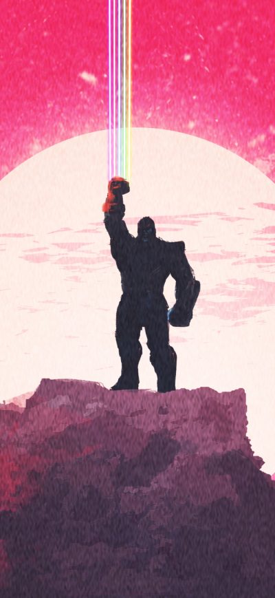 Fond d'écran iPhone Thanos Infinity War