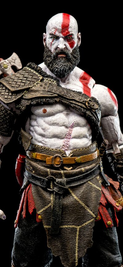 Fond d'écran iPhone Kratos 4k Artwork
