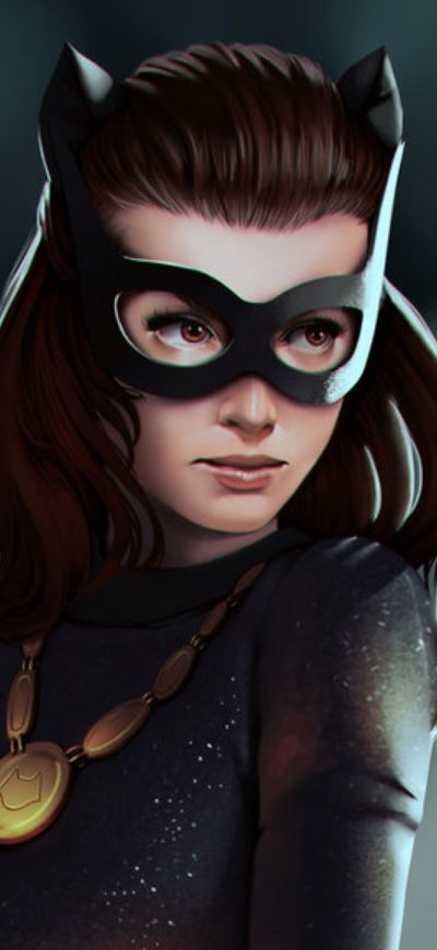 Fond d'écran iPhone Catwoman Digital Artwork