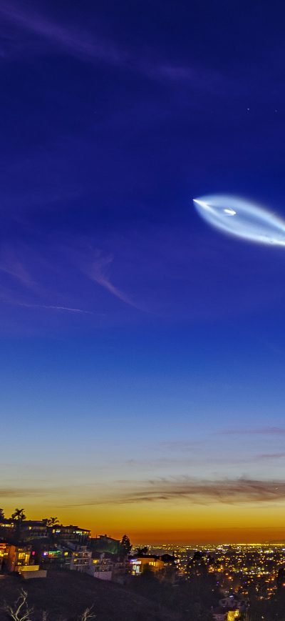 Fond d'écran iPhone Space X Falcon 2017 Rocket Launch