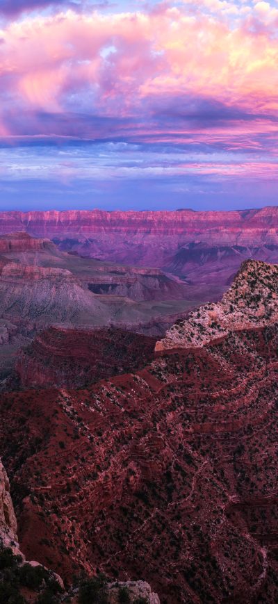 Fond d'écran iPhone Grand Canyon Sunset Pano