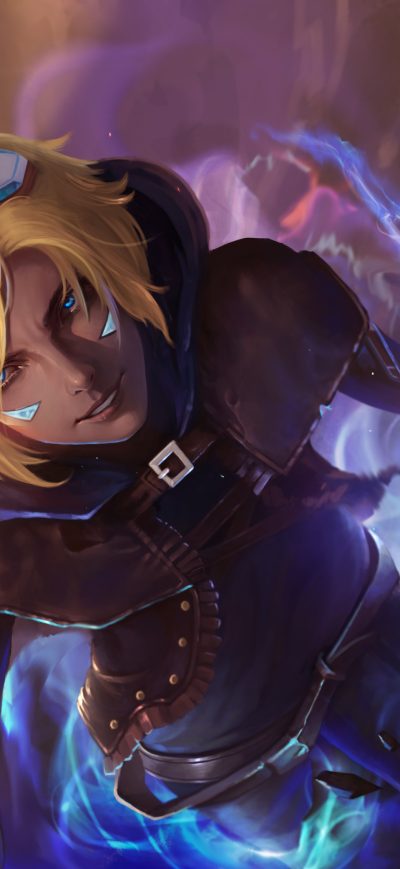 Fond d'écran Ezreal League Of Legends 4k sur iPhone