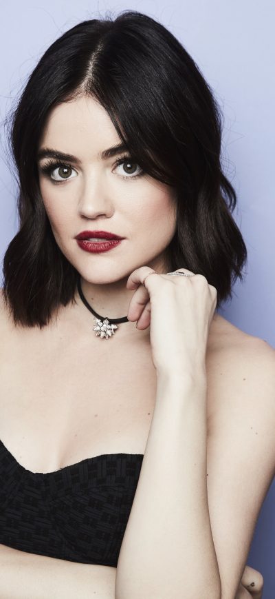 Fond d'écran iPhone Lucy Hale 8k