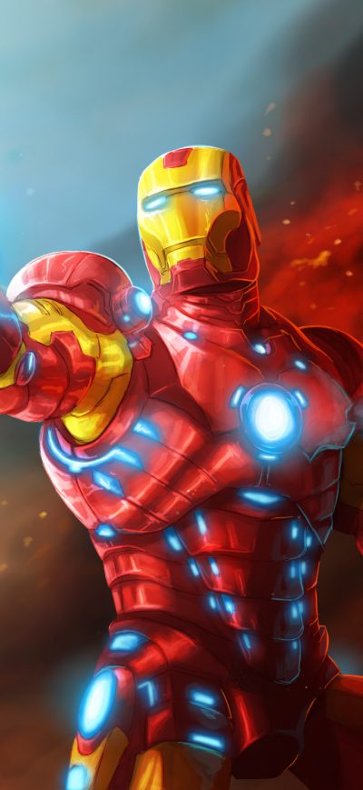 Fond d'écran iPhone Iron Man 4k New Art