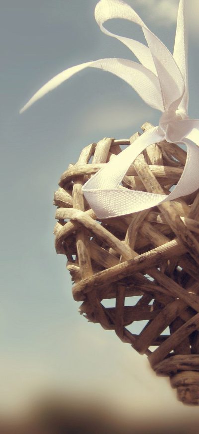 Fond d'écran iPhone Wooden Heart