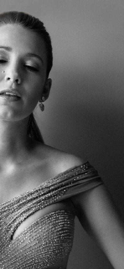 Fond d'écran iPhone Blake Lively 2017 Monochrome