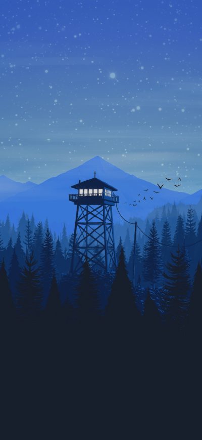 Fond d'écran iPhone Firewatch