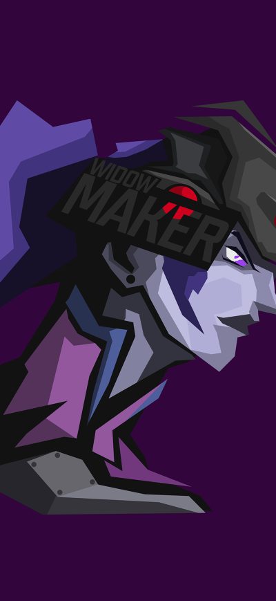 Fond d'écran iPhone Widowmaker Overwatch 8k