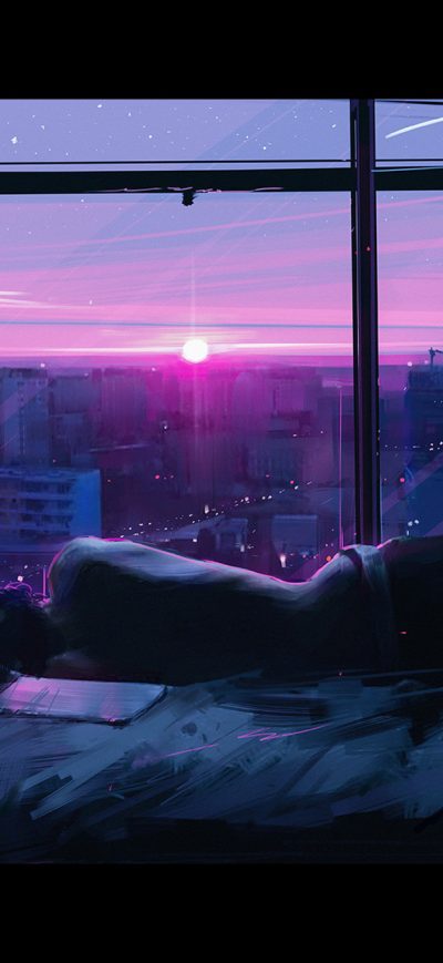 Fond d'écran iPhone Another Day Sleeping Person Sunrise From Window