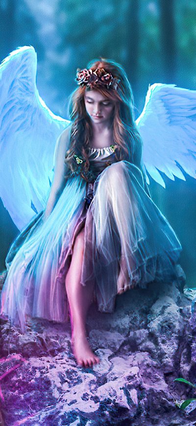 Fond d'écran iPhone Angel From Nature Mother