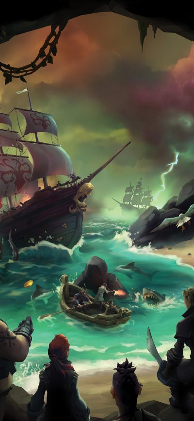 Fond d'écran iPhone Sea Of Thieves 2017