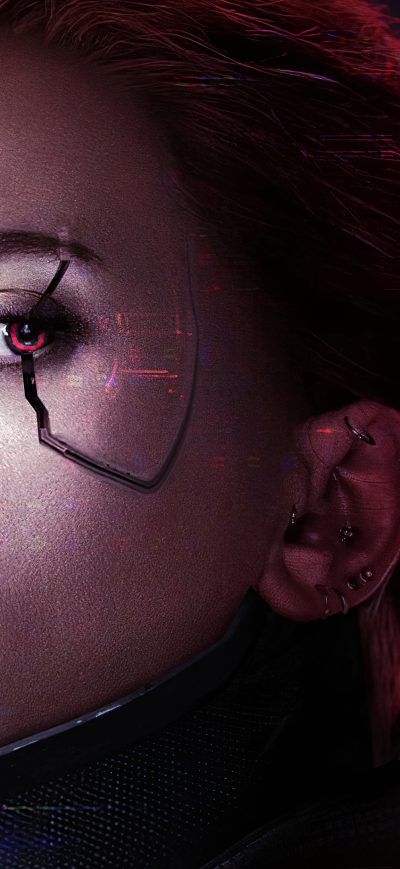 Fond d'écran iPhone CYBERPUNK 2077 X AVENGERS BLACK WIDOW