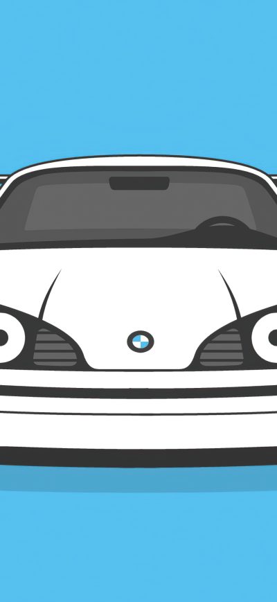 Fond d'écran iPhone Bmw Illustration 4k