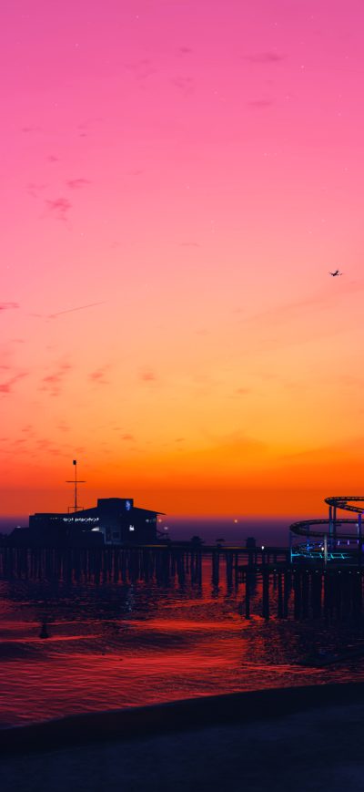 Fond d'écran iPhone Gta 5 Nature 8k