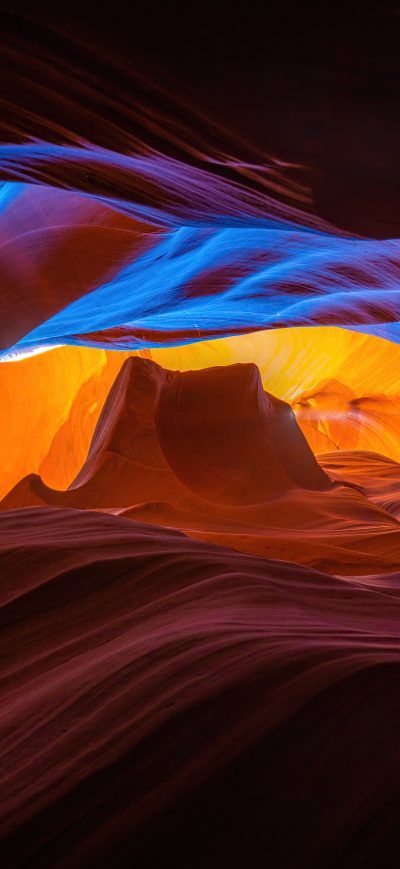 Fond d'écran iPhone Antelope Canyon Arizona 8k