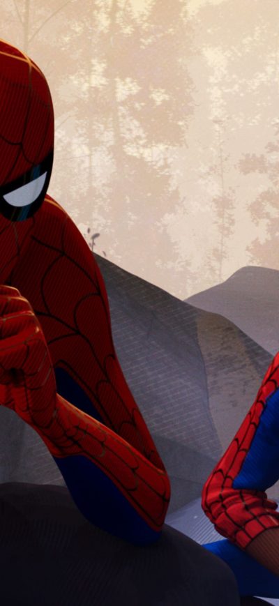 Fond d'écran iPhone SpiderMan Into The Spider Verse Movie 2018 4k