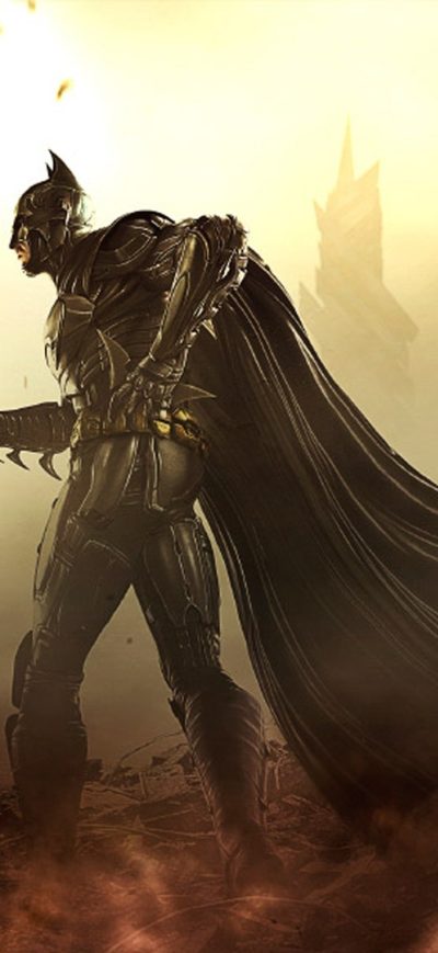 Fond d'écran iPhone Wonder Woman Batman Flash Artwork