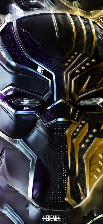 Fond d'écran iPhone Black Panther And Erik Killmonger Behance