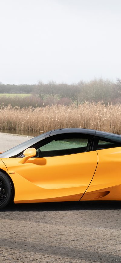 Fond d'écran iPhone McLaren MSO 720S Spa 68 2019 Side View